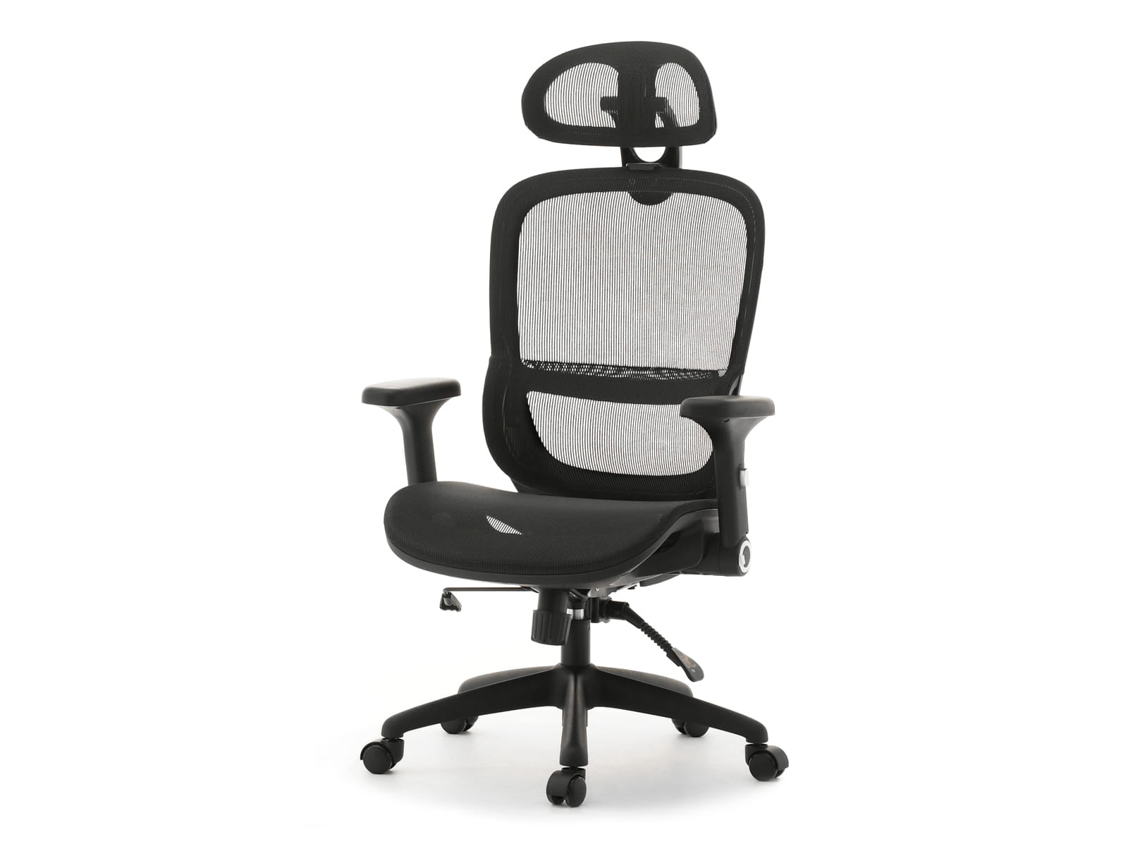 Ergonomischer Bürostuhl schwarz OSAKA Awentto