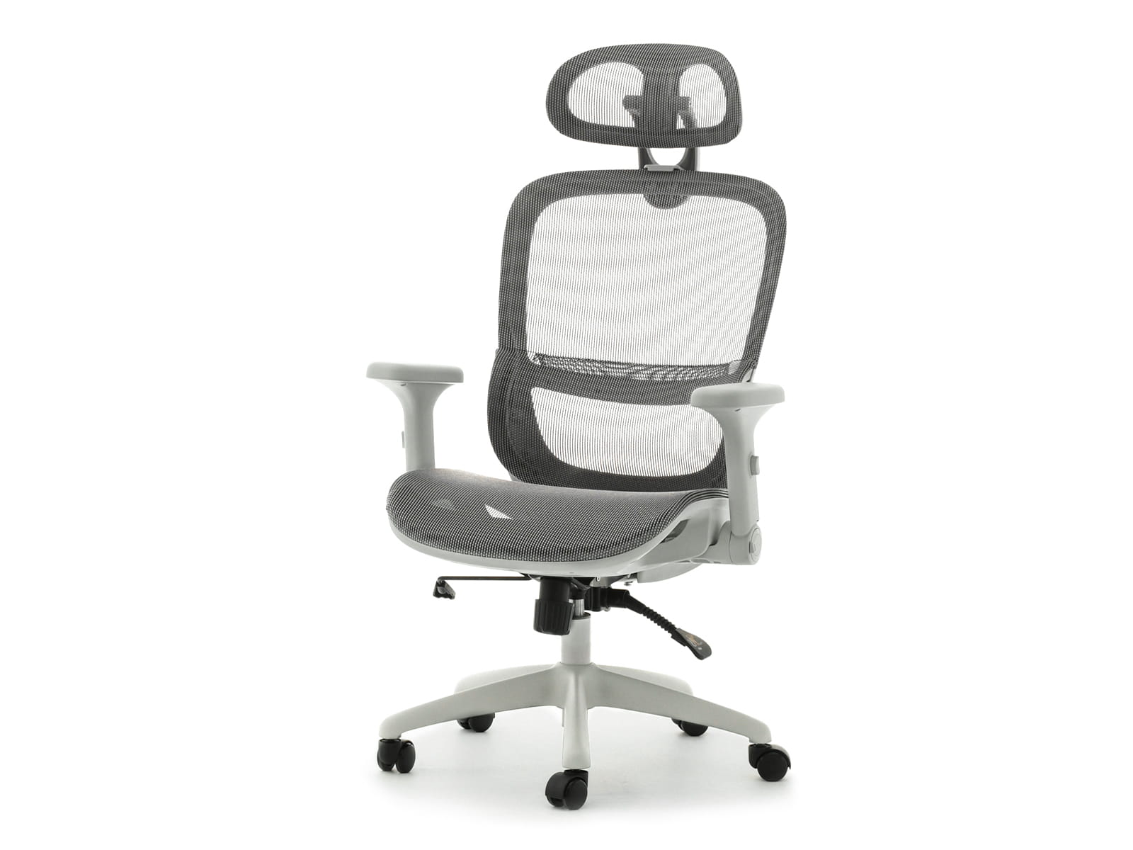 Ergonomischer Bürostuhl Grau OSAKA Awentto