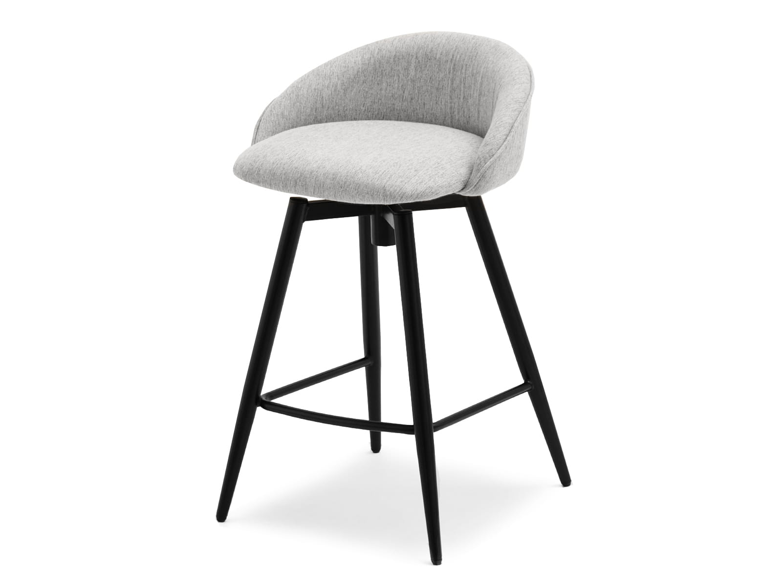 Barhocker drehbar Grau NEON Awentto