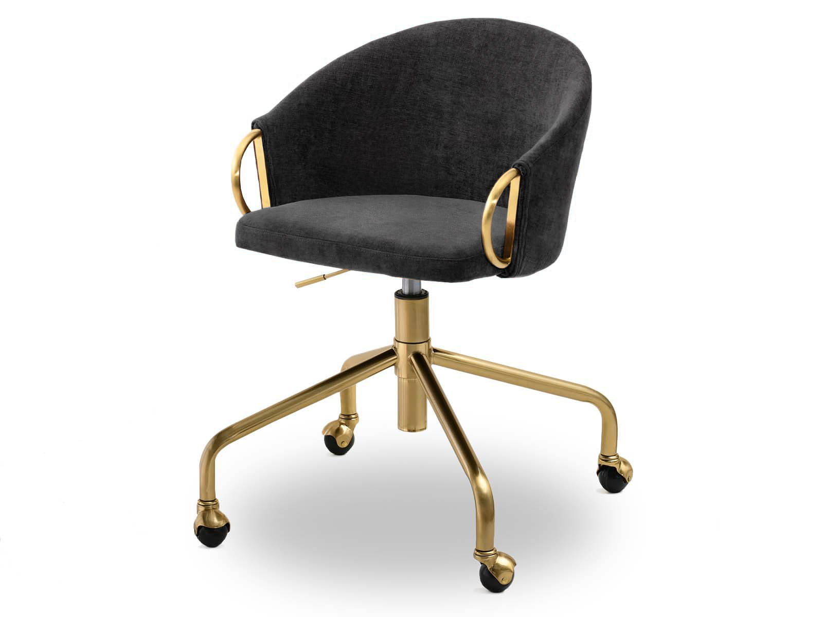 Bürostuhl Drehstuhl Schwarz Elegant Glamour BOSTON Awentto