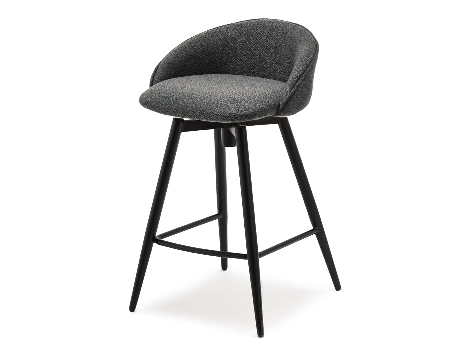 Barhocker Drehstuhl Graphit NEON Awentto