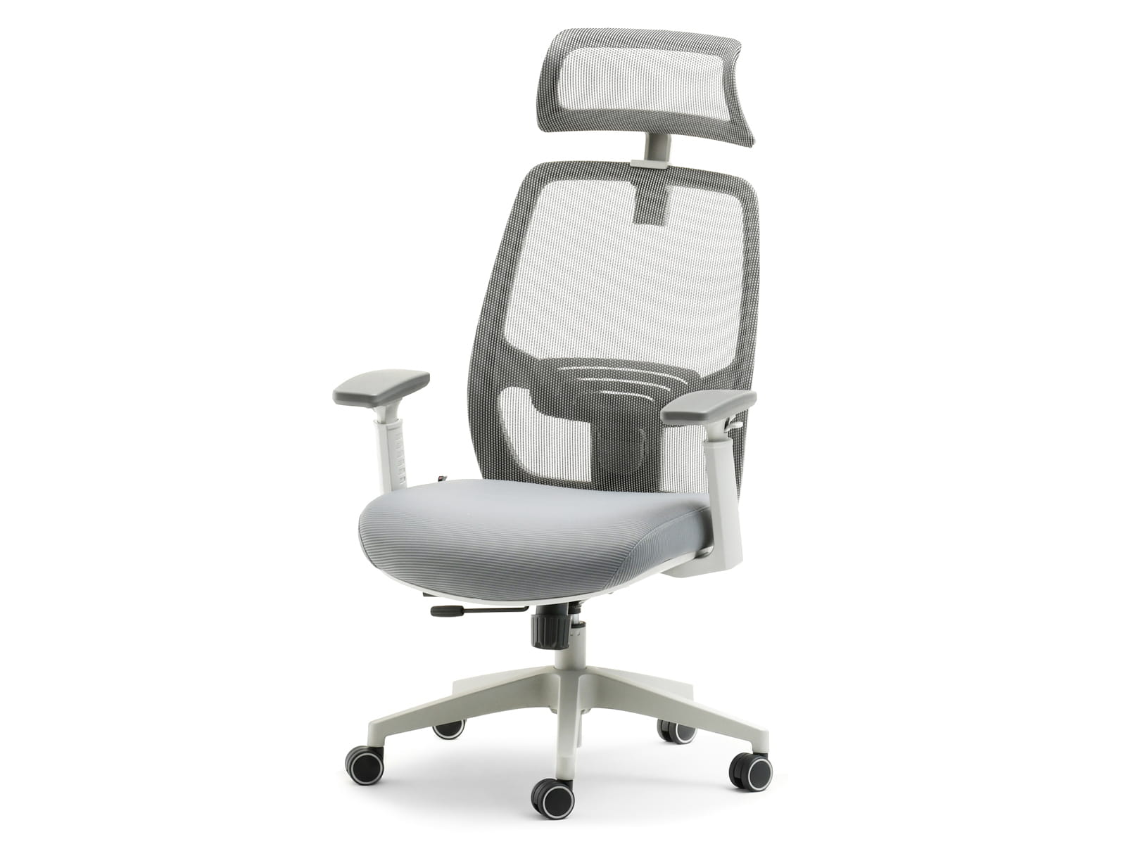 Ergonomischer Bürostuhl Grau LARGO Awentto