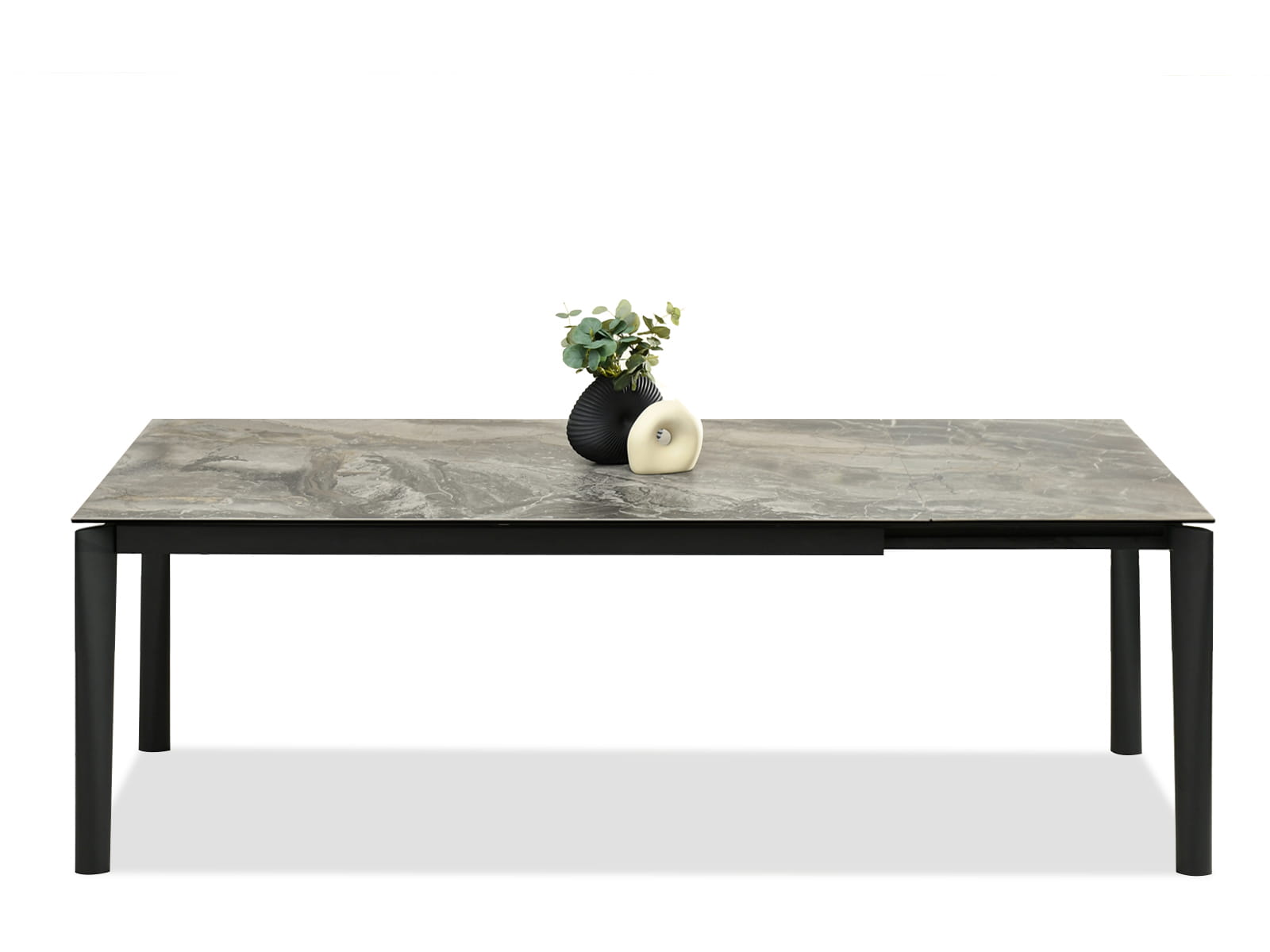 Ausziehbarer Esstisch in Marmor-Optik Glamour ø 180/240 cm NEON Awentto | Toreto