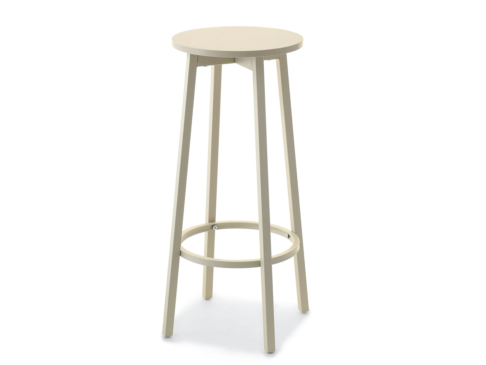 Barhocker rund creme INDIGO Awentto