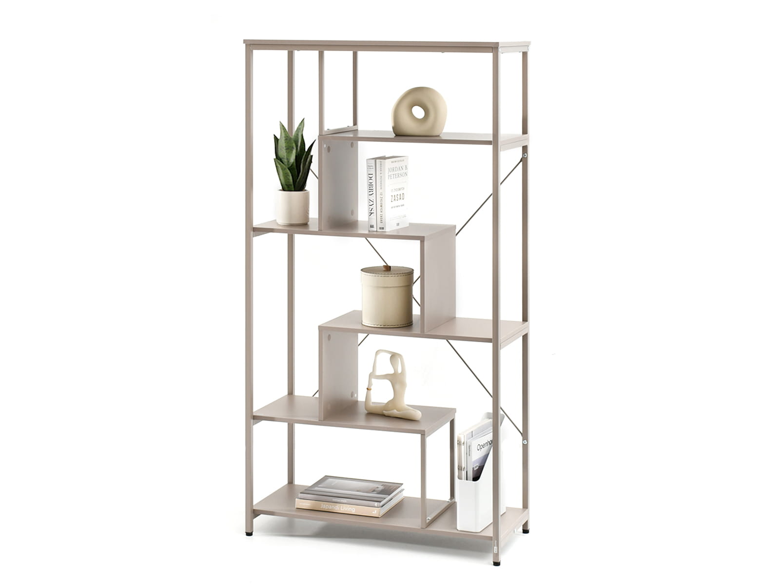 Offenes Regal 84 cm in Beige SLATE-B Awentto