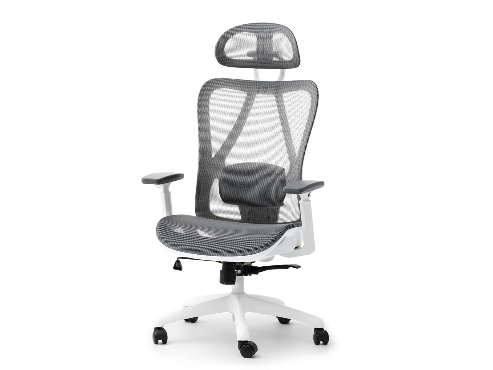 Ergonomischer Bürostuhl grau ASTON Awentto